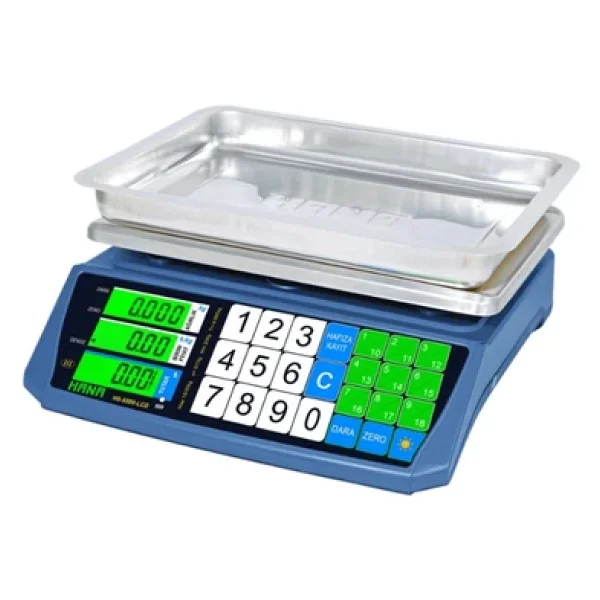 Hana Hs-5500 60 Kg LED Fiyat Hesaplamalı Terazi - Görsel 5