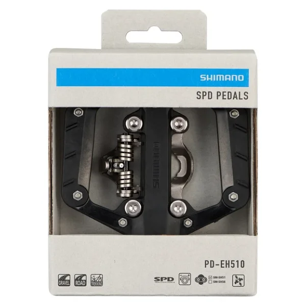 Shimano Pd-Eh510 Spd Ve Düz Çift Taraflı Bisiklet Pedalı Epdeh510 - Görsel 8