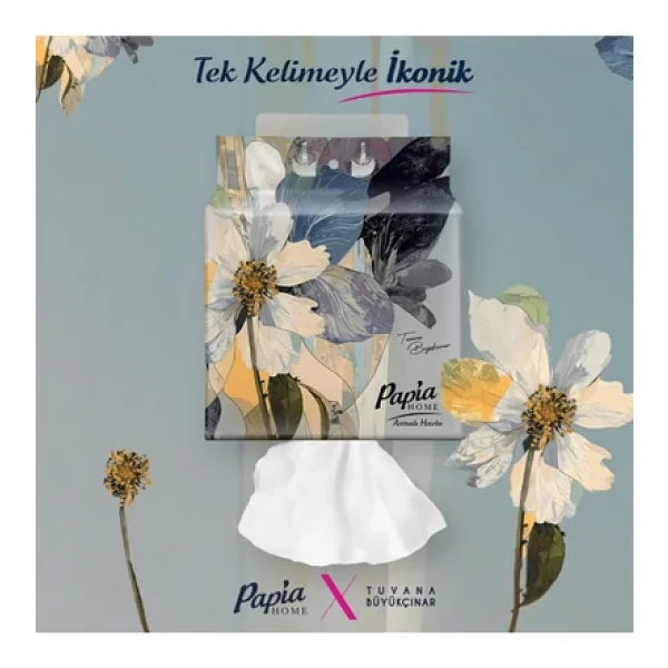 Papia Home 250 Yaprak Asmalı Havlu - Görsel 3