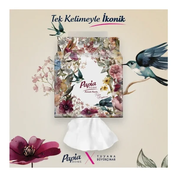 Papia Home 250 Yaprak Asmalı Havlu - Görsel 4