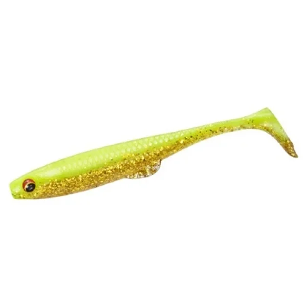 Daiwa Fj Duckfin Shad 3,5 ' ' (9 Cm) Silikon Balık - Hırame Chart Gold - Görsel 6