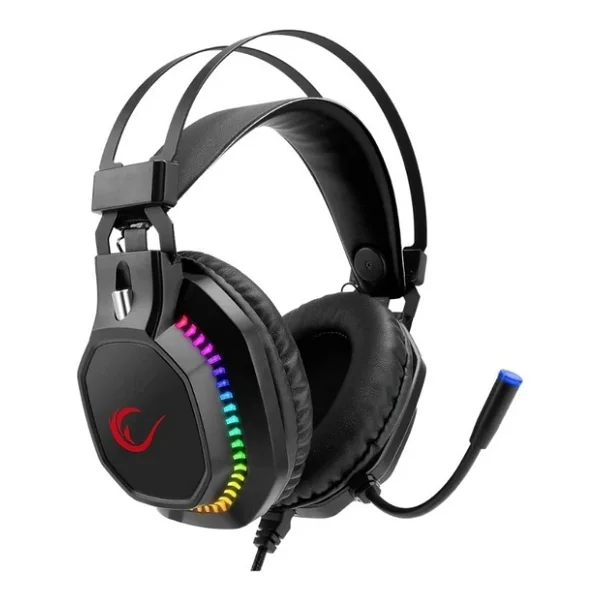Rampage X-Coral Rm-K48 RGB 7.1 USB Kablolu Kulak Üstü Oyuncu Kulaklığı - Görsel 4