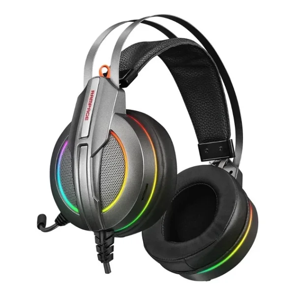 Rampage Stark Rm-K6 RGB 7.1 USB Kablolu Kulak Üstü Oyuncu Kulaklığı - Görsel 4