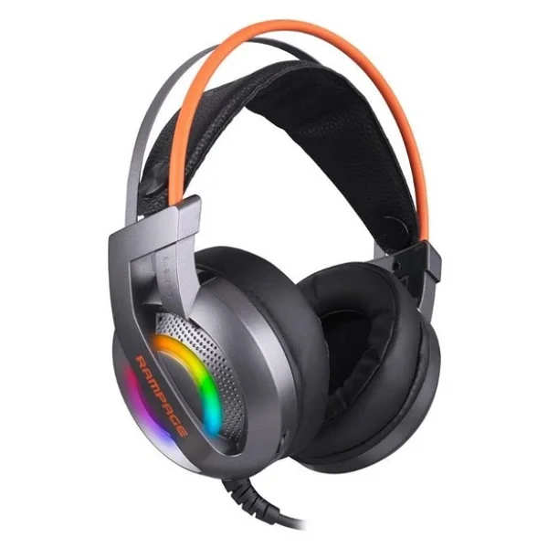 Rampage Tornado Rm-X7 RGB 7.1 USB Kablolu Kulak Üstü Oyuncu Kulaklığı - Görsel 4