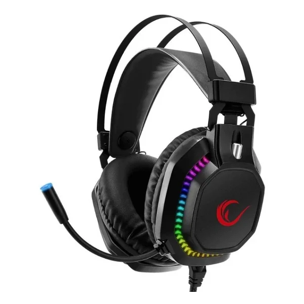 Rampage X-Coral Rm-K48 RGB 7.1 USB Kablolu Kulak Üstü Oyuncu Kulaklığı - Görsel 7