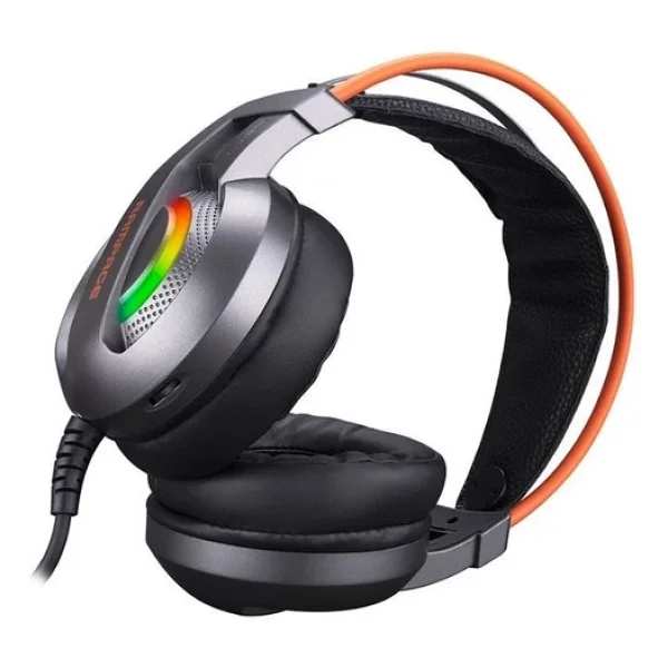 Rampage Tornado Rm-X7 RGB 7.1 USB Kablolu Kulak Üstü Oyuncu Kulaklığı - Görsel 3