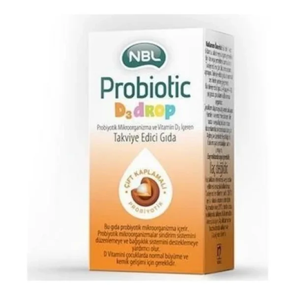 Nbl Probiotic D3 Drop 7.5 Ml Damla - Görsel 6