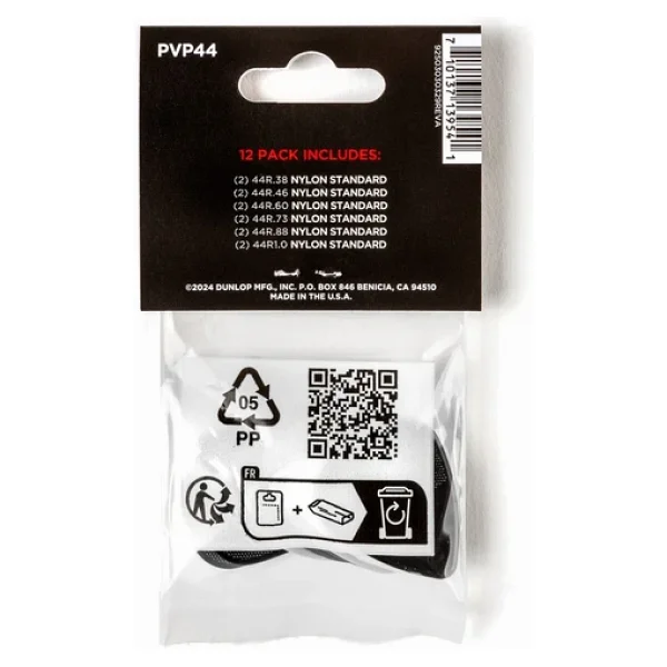 Jim Dunlop Pvp44 Naylon Variety 12'li Paket Pena - Görsel 4