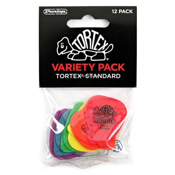 Jim Dunlop Picks Variety Pvp418 Tortex Standard 12'li Paket Pena (50, .60, .73, .88, 1.0, 1.14 Mm) - Görsel 3