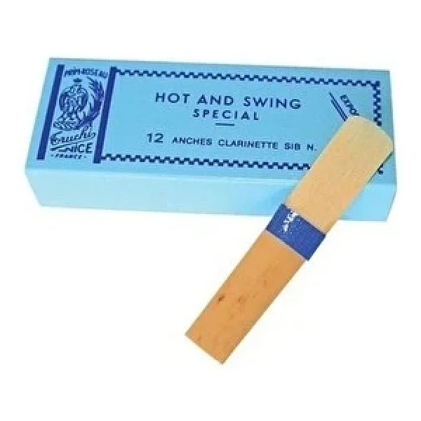 Bhs1 Klarnet Kamış 3 Adet 1 No Mavi Kuşak Hot And Swing Rigotti - Görsel 4