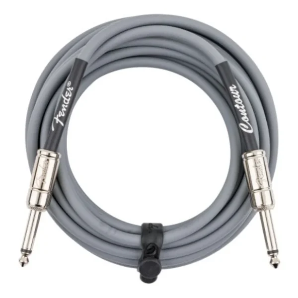 Fender Contour Serisi 5,5 Mt. Gitar Kablosu Inca Silver Enstrüman Kablosu - Görsel 4