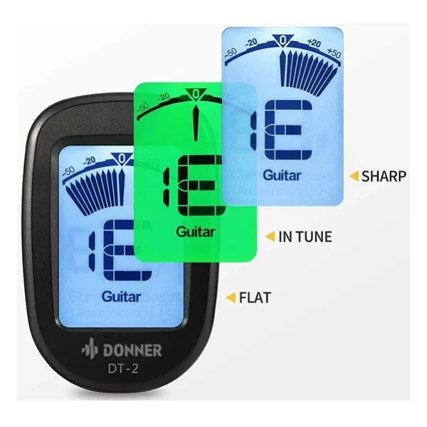 Donner Dt-2 Clip On Tuner - Görsel 7
