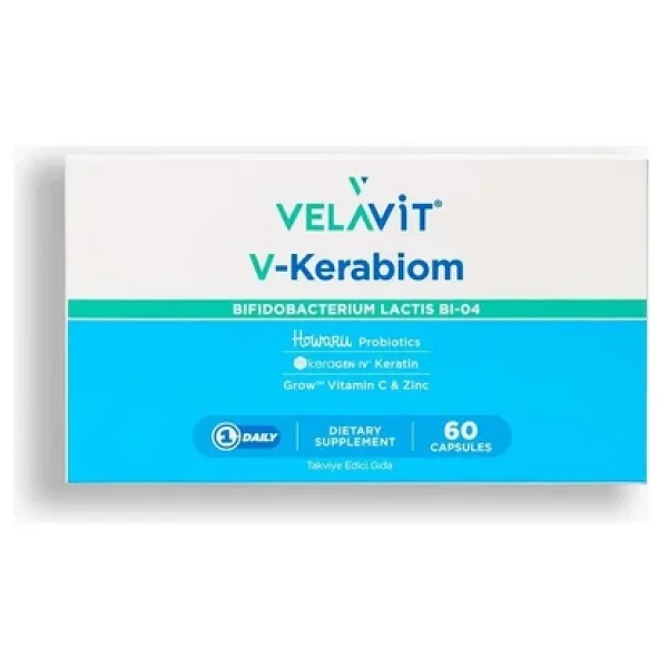 Velavit V-Kerabiom 60 Kapsül - Görsel 4
