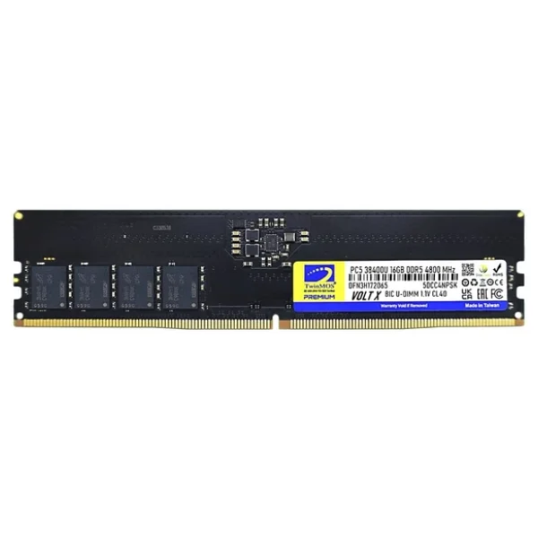Twinmos Voltx 16 GB 4800 MHz Cl40 Tmd516gb4800u40 DDR5 RAM - Görsel 6