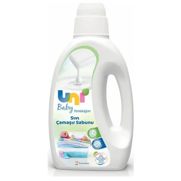 Uni Baby Yenidoğan Sıvı Çamaşır Sabunu 1500 Ml - Görsel 4