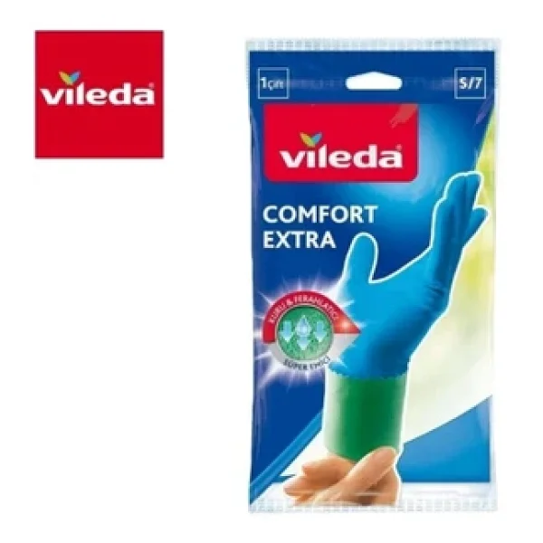 Vileda Comfort & Care Küçük Boy Temizlik Eldiveni - Görsel 3