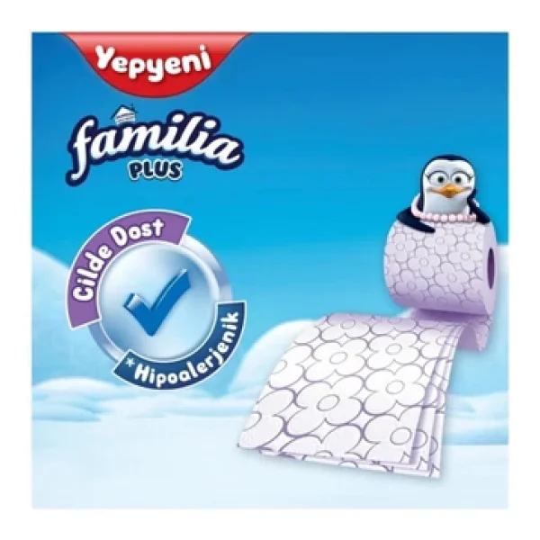 Familia Tuvalet Kağıdı Plus Sihirli Çiçek 3 Kat 32x3:96 Rulo - Görsel 3