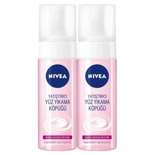 Nivea Yatıştırıcı Kuru Ciltler İçin 150 Ml 2 Adet Yüz Yıkama Köpüğü - Görsel 4