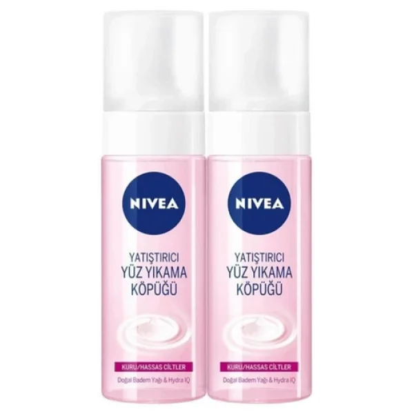 Nivea Yatıştırıcı Kuru Ciltler İçin 150 Ml 2 Adet Yüz Yıkama Köpüğü - Görsel 5