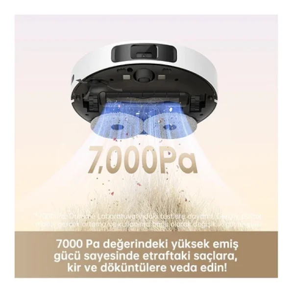 Dreame L10s Plus Çöp İstasyonlu Akıllı Robot Süpürge - Görsel 4