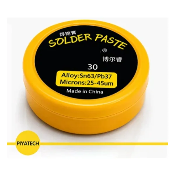 Br-30 Sn63/Pb37 Krem Lehim Pastası Lehim Macunu 25-45 Mikron Smd Bga Anakart Ve Entegre Tamiri - Görsel 3