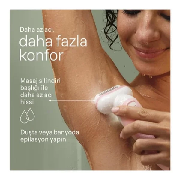 Braun Silk-Epil 9 9-000 Islak Kuru Epilasyon Aleti - Görsel 8