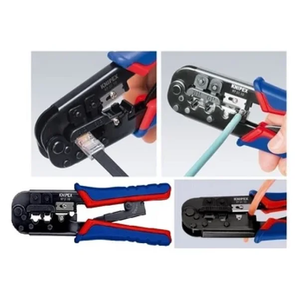 Knipex 97 51 10 190 Mm Telefon Network Bağlantı Pensesi - Görsel 8