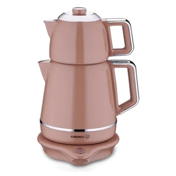 Korkmaz A332-06 Demiks Mocha Krom 2000 W Çelik Çay Makinesi - Görsel 3
