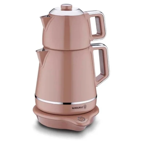 Korkmaz A332-06 Demiks Mocha Krom 2000 W Çelik Çay Makinesi - Görsel 5