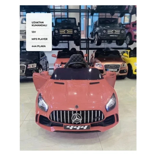 Babyhope 444 Gtr Sport Pembe 12 V Akülü Araba - Görsel 4