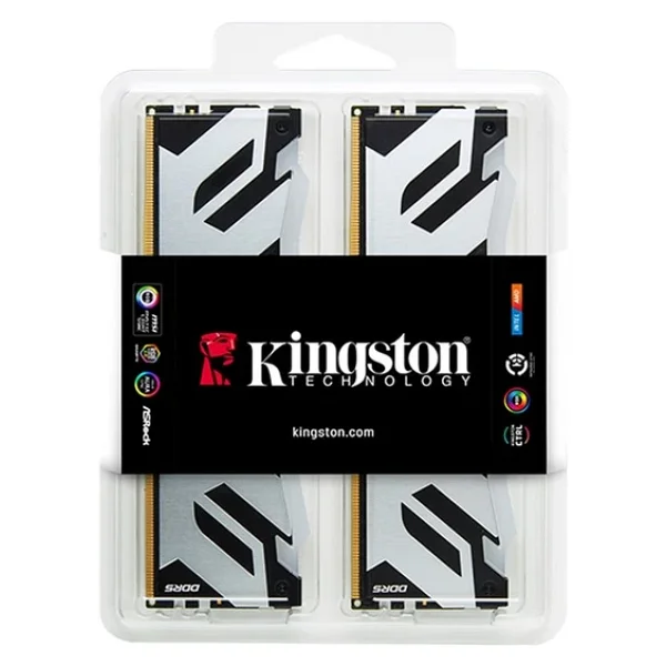 Kingston Fury Renegade RGB 32 GB (2x16) 7200 MHz DDR5 Cl38 Kf572c38rsak2/32 RAM - Görsel 3