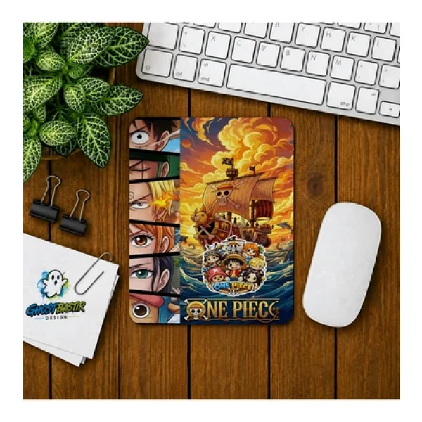 Ghostbastır Design One Piece Baskılı Oyuncu Mousepad 0215 - Görsel 3