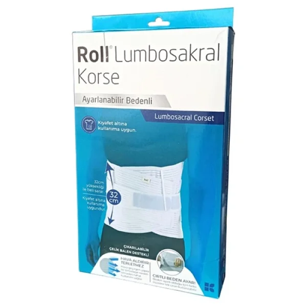 Roll Lumbosakral Medikal Korse - Görsel 3