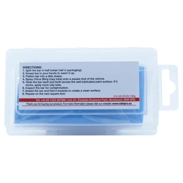 Valet Pro Yüzey Temizleyici Kil - Blue Clay 100gr - Görsel 5