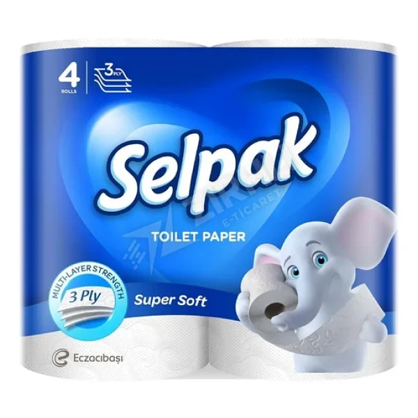 5 Adet Selpak Tuvalet Kağıdı 4'lü - Görsel 3