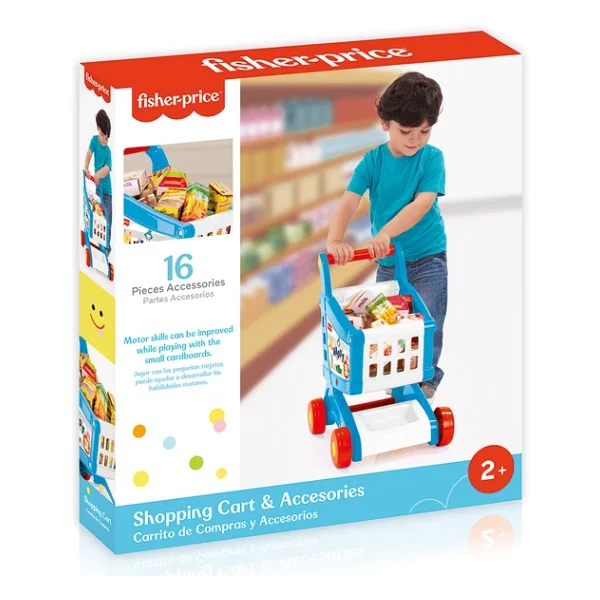 Fisher Price Market Arabası 1806 - Görsel 7