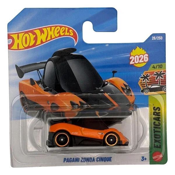 Hot Wheels Exoticars Pagani Zonda Cinque Jjk75 - Görsel 2