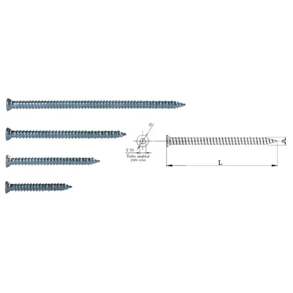 Buldex Vida 7,5x200 Dubelsiz Vida 20 Cm 10 Adet - Görsel 4