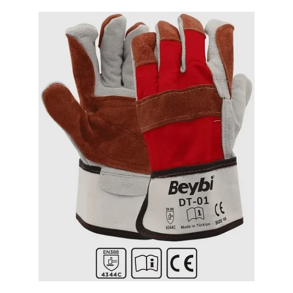Beybi Dt-01 Isıya Dayanıklı Deri İş Eldiveni - Görsel 3