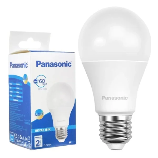Panasonic Beyaz Işık 8.5 W-60 W E27 LED Ampul - Görsel 4