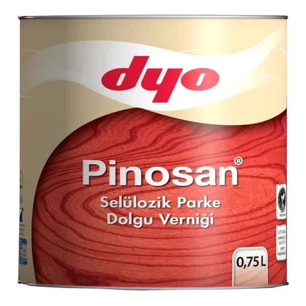 Pinosan Selülozik Parke Dolgu Verniği 0,75 Lt - Görsel 3
