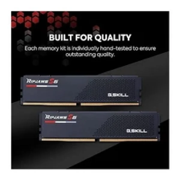 G.Skill Ripjaws S5 64 GB (2x32) 6000 MHz Cl36 F5-6000j3636f32gx2-Rs5k DDR5 RAM - Görsel 5