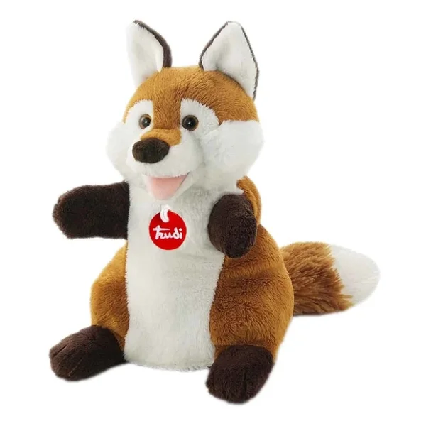 El Kuklası Peluş Tilki 25 Cm - Görsel 2