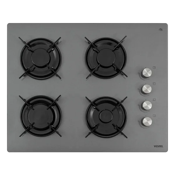 Vestel AO-65104 G-T Gri Ankastre Cam Ocak - Görsel 3