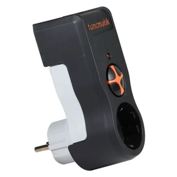 Tunçmatik Tekli Siyah Powersurge Akım Korumalı Priz Tsk5079 - Tsk19020 - Görsel 4