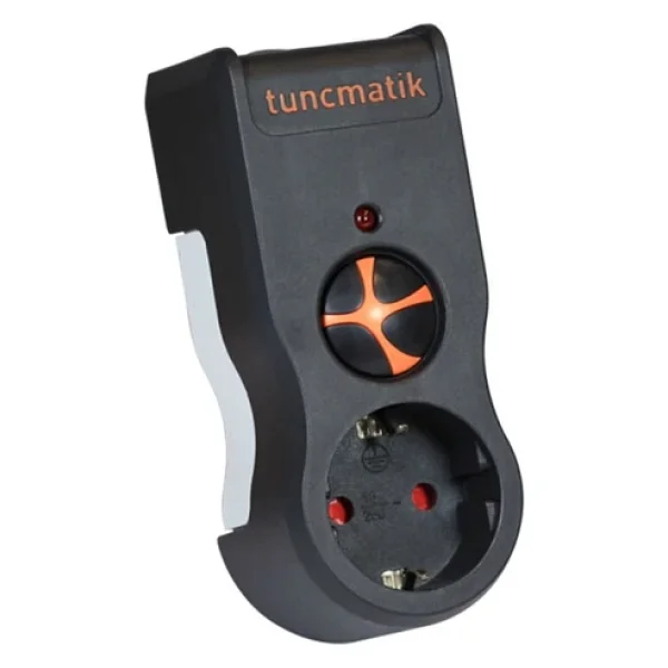Tunçmatik Tekli Siyah Powersurge Akım Korumalı Priz Tsk5079 - Tsk19020 - Görsel 3