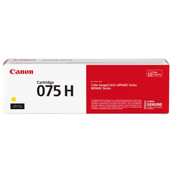 Canon Crg-075h Y Sarı Toner - Görsel 3