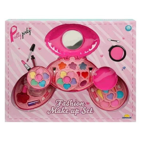 Pretty Pinky Aynalı Beş Katlı Makyaj Güzellik Seti 2604 - Görsel 6