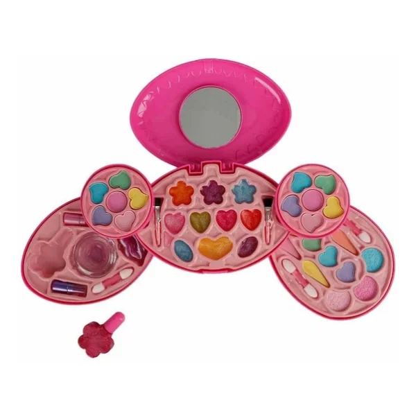 Pretty Pinky Aynalı Beş Katlı Makyaj Güzellik Seti 2604 - Görsel 7