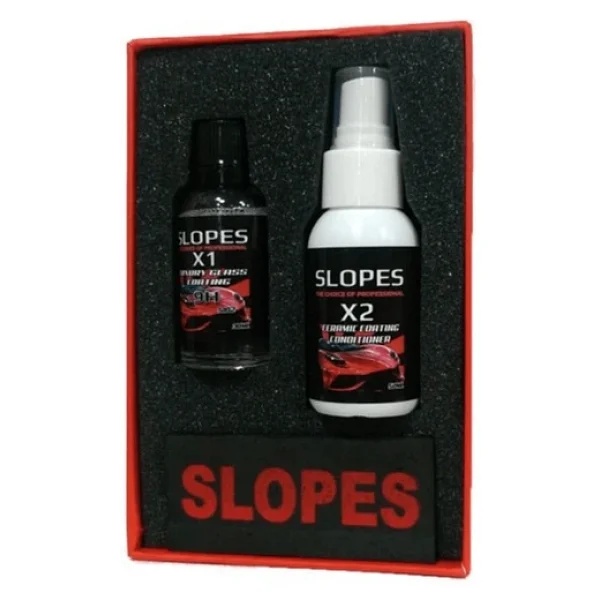 Slopes X1 9h Cam Seramik Kaplama Glass Coating 30ml - Görsel 6